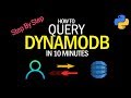 Query and GetItem on a DynamoDB Table | Step by Step Tutorial