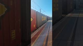 3MB4  going  thru  hornsby  station  at  235pm  with NR118  AN1 60 on 24 of August  2022