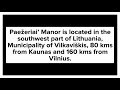 masonic activities in paežeriai’ manor in vilkaviškis lithuania 🇱🇹