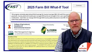 2025 Farm Bill What-If Tool: Making Informed ARC vs PLC Decisions