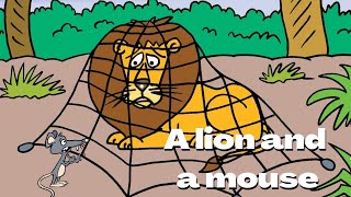 A Lion And A Mouse Story in English | Story |