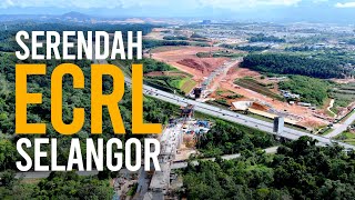 ECRL Selangor: Lebuhraya PLUS, Rawang - Terowong Serendah (November 2024)