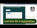 Load Data from SQL to DataGridView C#