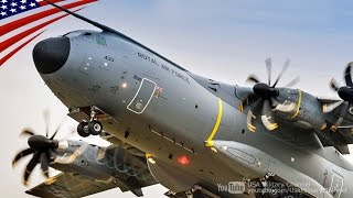 エアバスA400M軍用輸送機の機内･コックピット映像ほか 英仏空軍 - Airbus A400M Military Transport Aircraft Inside, Cockpit \u0026 More