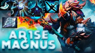 Ar1se Top Magnus Slick Plays And Dramatic Ending!! 322 Or Choke ? Dota 2 Highlights !!