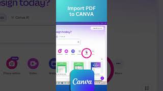 Import Pdf To Canva Canvatips Canvatutorial Pdf