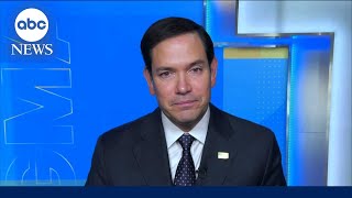 Secretary Marco Rubio talks Trump’s international agenda