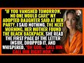 HE VANISHED AFTER HER CRUEL WORDS, THEN THE LEGAL BOMBSHELL HIT