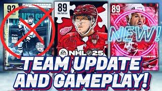 CHAMPS \u0026 FINAL TEAM UPDATE BEFORE TOTY! | NHL 25 HUT