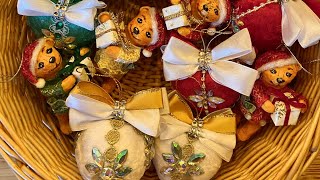 PART 1- Christmas tree decorations / PIRMA DALIS- Kalėdiniai eglutės žaisliukai