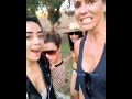 lucifer cast enjoying at park.