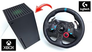 How to use the Logitech G29 / Logitech G923 on a Xbox Series X/S and Xbox One