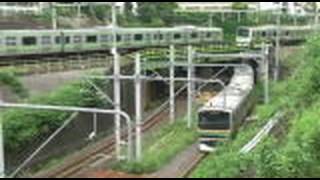 【JR東日本】駒込～田端駅間 E231形　華麗なる競演(tokyo yamanote line)