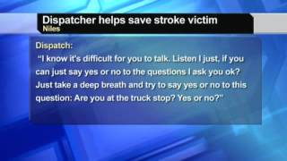 Ohio dispatcher helps save life of stroke victim