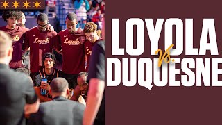 Loyola at Duquesne | | Men's Basketball | Cinematic Highlights