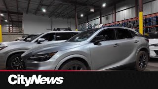 Ontario police recover 306 stolen vehicles in auto theft probe