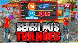 SENSI NOVA ATUALIZAÇÃO ⚙️ A MELHOR SENSIBILIDADE E DPI PARA XIAOMI, SAMSUNG, MOTOROLA, LG -FREE FIRE