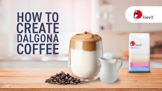 Kievit Drink Recipe for Business | Dalgona Coffee