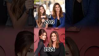 Why are legendary Hollywood mothers and daughters so beautiful? 😊#cindycrawford