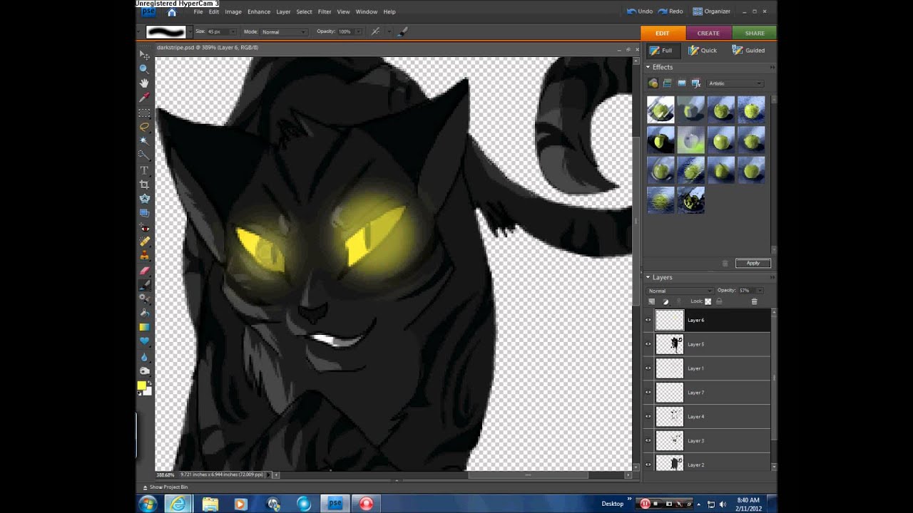 Darkstripe Speedpaint Youtube