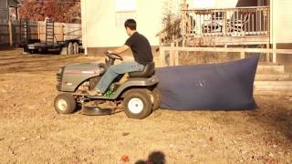 DIY Mower Leaf Catcher under $80