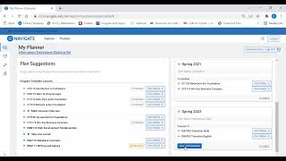 Student Navigate Tutorial How to Register for Classes