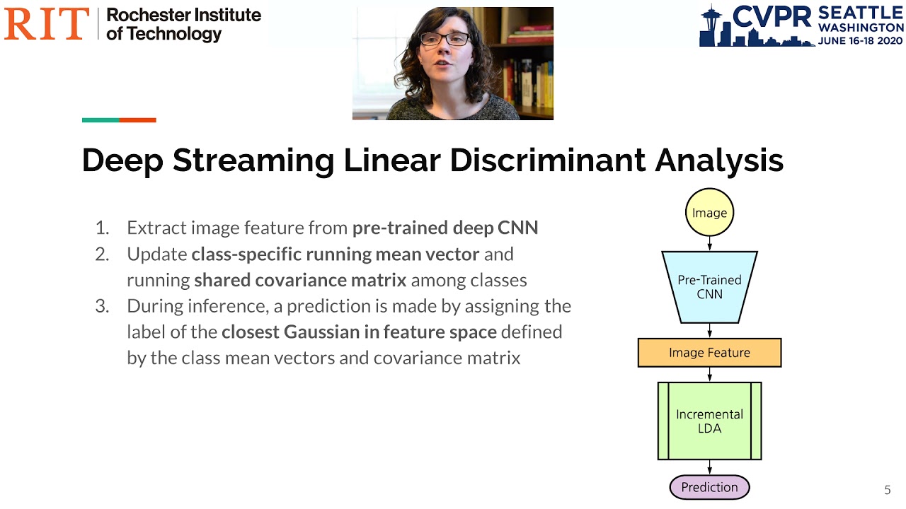 Lifelong Machine Learning With Deep Streaming Linear Discriminant ...