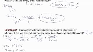 2.8 Dimensional Analysis Practice Problems