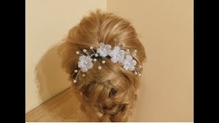 DIY  Ozdoba do vlasov. Decoration hair.