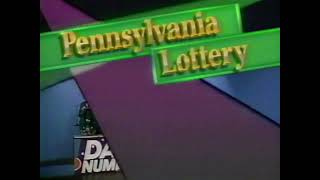 Pennsylvania Lottery Drawing - April 3rd, 1994