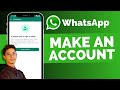 How To Make A WhatsApp Account !