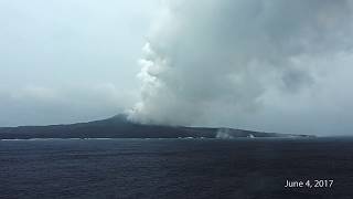 【 西之島の噴火 】世界自然遺産・小笠原諸島　【 Nishinoshima Volcano Sounds 】 World Natural Heritage・The Bonin Islands