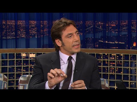 Javier Bardem's "No Country for Old Men" Haircut Late Night with Conan O’Brien