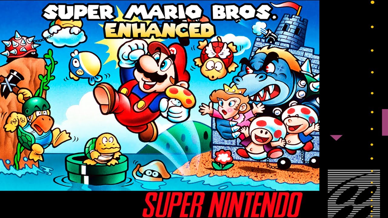 Super Mario Bros Enhanced Este é O Segredo Para Vencer O Bowser