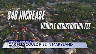 Maryland vehicle registration fees could rise $46: Here’s how to save when behind the wheel