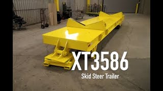 Hamilton Caster | Skid Steer Trailer - XT3586