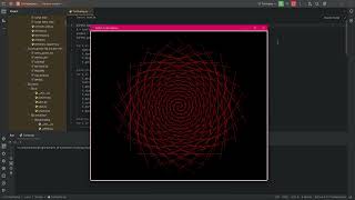 PyCharm Python Turtle graphics line creation