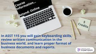 ASST 115 Keyboarding & Document Processing
