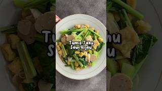 TUMIS TAHU SAWI HIJAU #resepsimple #resepviral #masakanrumahan