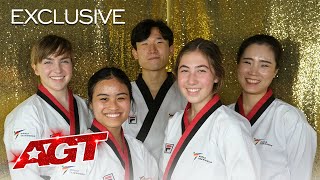World Taekwondo Demonstration Team Opens up About The Golden Buzzer - America's Got Talent 2021