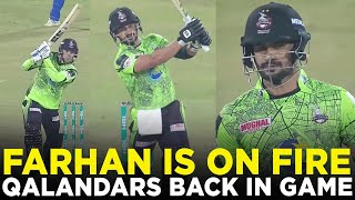 Farhan is on Fire | Qalandars Back in Game | Lahore Qalandars vs Karachi Kings | HBL PSL 9 | M2A1A