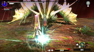 【MHXX】5年前の狂竜身\u0026渾沌ゴア武器でアマツと対峙する