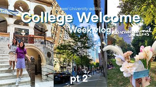WELCOME WEEK as international students, USA EDITION: Drexel University 🎓⭐️