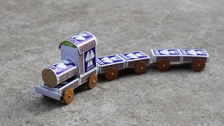How to Make Matchbox Train at Home - Awesome DIY Toys  | The Crafts Crew