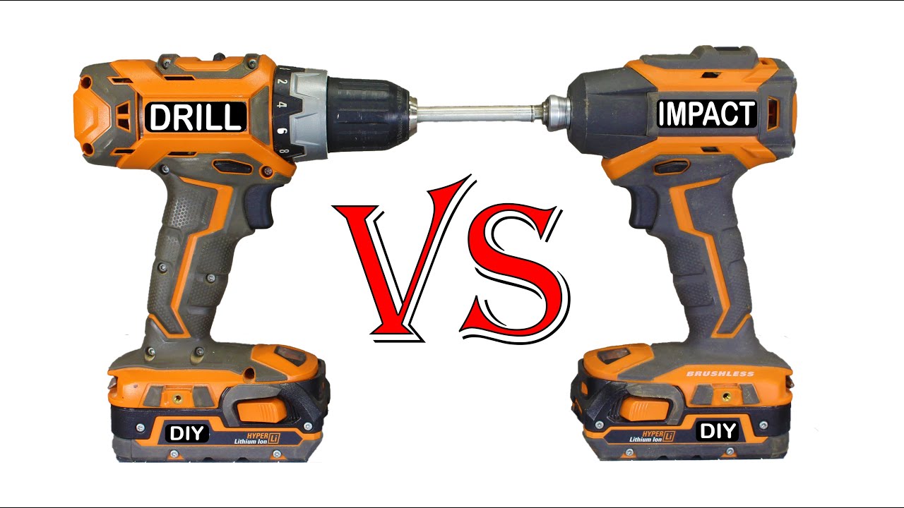 Difference Between Drills And Impact Drivers For Beginners Youtube