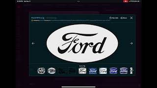 Ford Logo History (credits to logopedia)