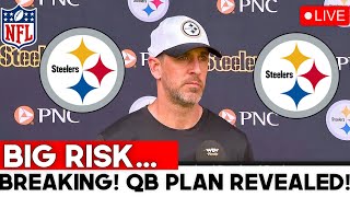 🚨STEELERS QB PLAN REVEALED?! 😳 Rodgers Decision CHANGES EVERYTHING + Draft SHOCK!