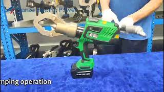 GBC 713BD Intelligent Battery Operated Hydraulic Crimping Tool