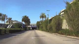 Universal Orlando Driving Into Universal Studios Orlando Florida 2013 HD Time Lapse 1080p