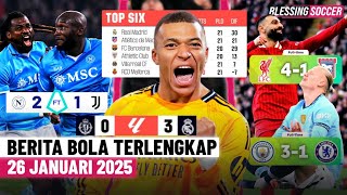 Mbappe HATTRICK, Madrid Menjauh di Pucuk 🥶 Man City DOMINASI Chelsea 👊 Napoli BERI LUKA Juventus